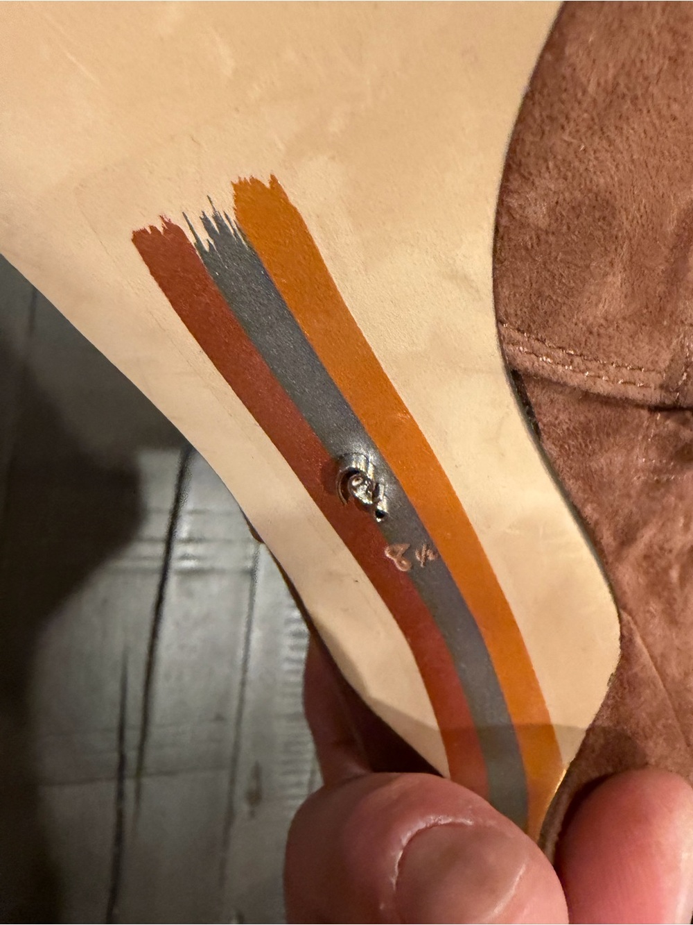 🔥💥🔥NWOB Sam Edelman Taylin boots Size 8.5 US Brown Suede - Picture 10 of 15
